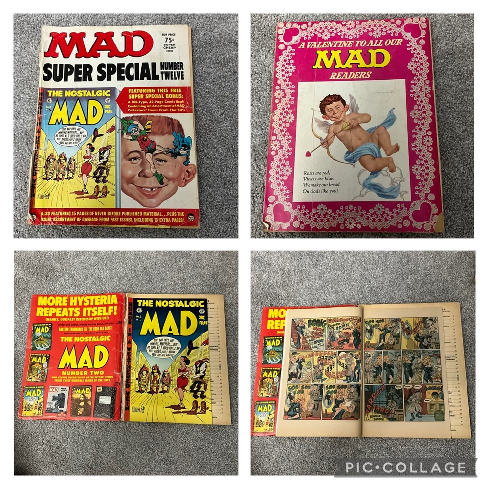 MAD Super Special Collection of four magazines from 1970s